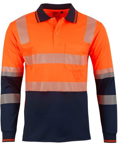 [SW74] Biomotion Segmented Truedry L/S Safety Polo