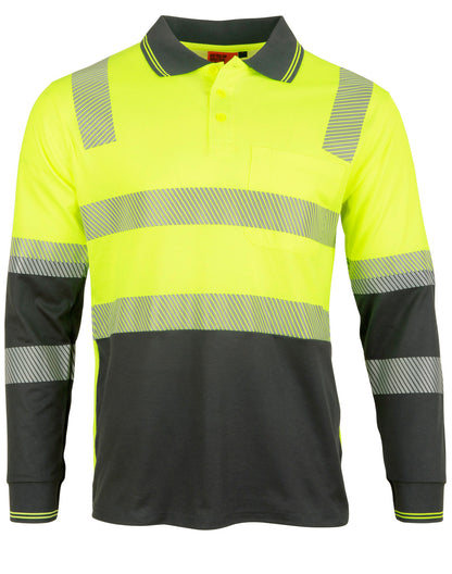 [SW74] Biomotion Segmented Truedry L/S Safety Polo
