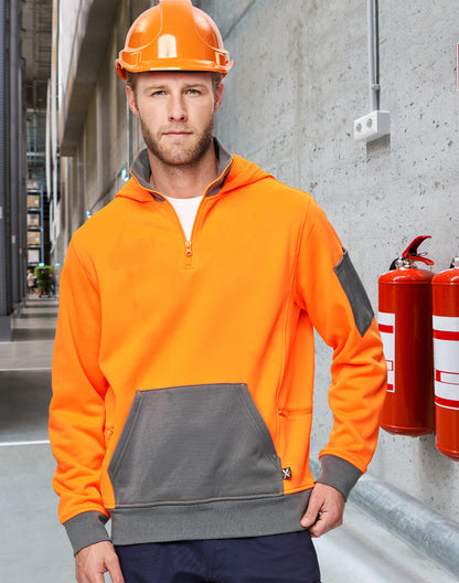 [SW78] Hi-Vis Premium Fleece Two Tone Hoodie