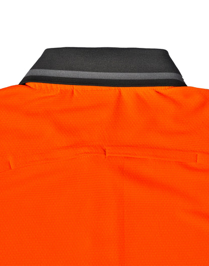 [SW79] Hi-Vis Bamboo Charcoal Vented S/S Polo