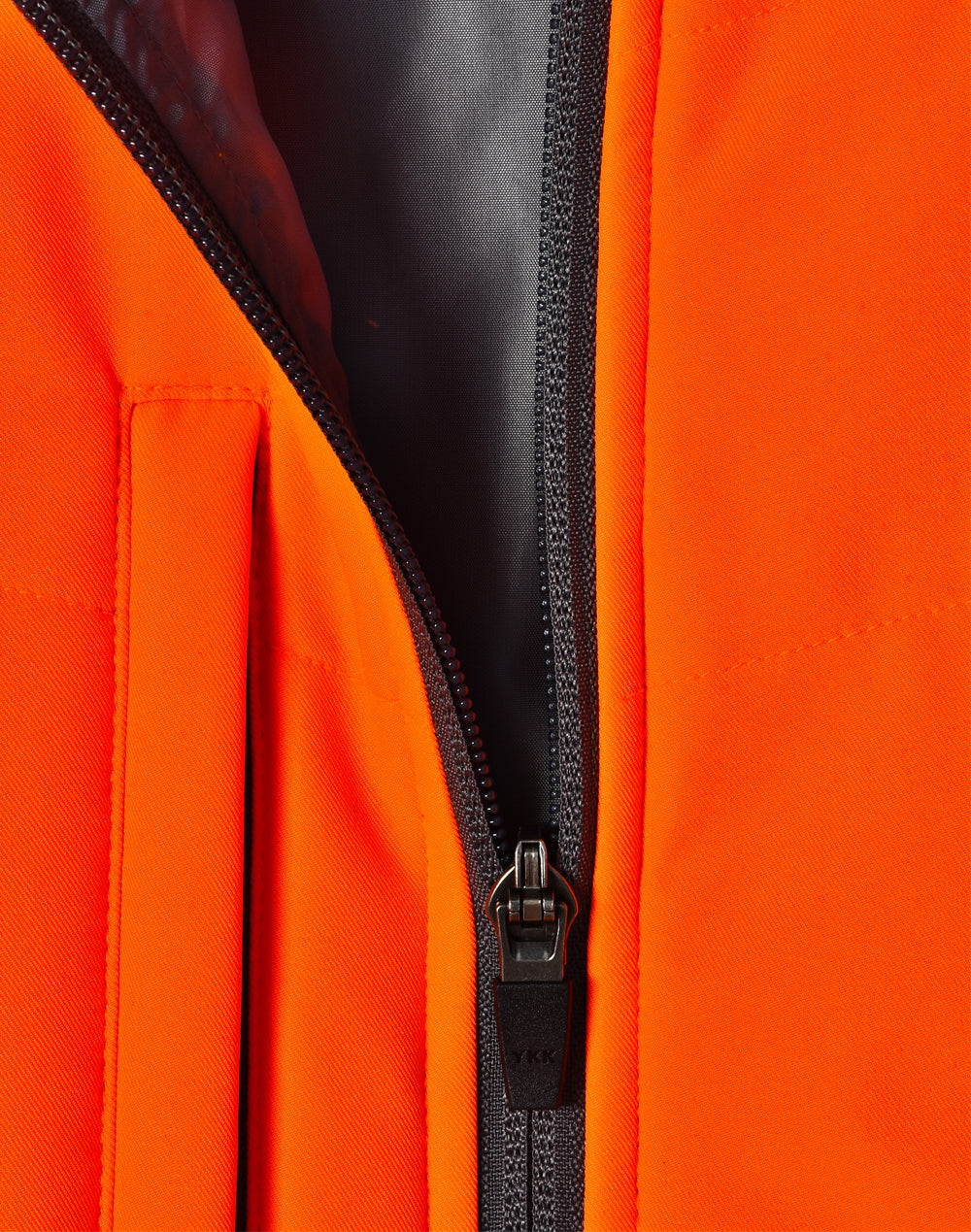 [SW80] Hi-Vis Quilted Two Tone Safety Jacket