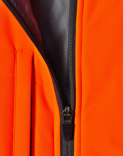 [SW80] Hi-Vis Quilted Two Tone Safety Jacket