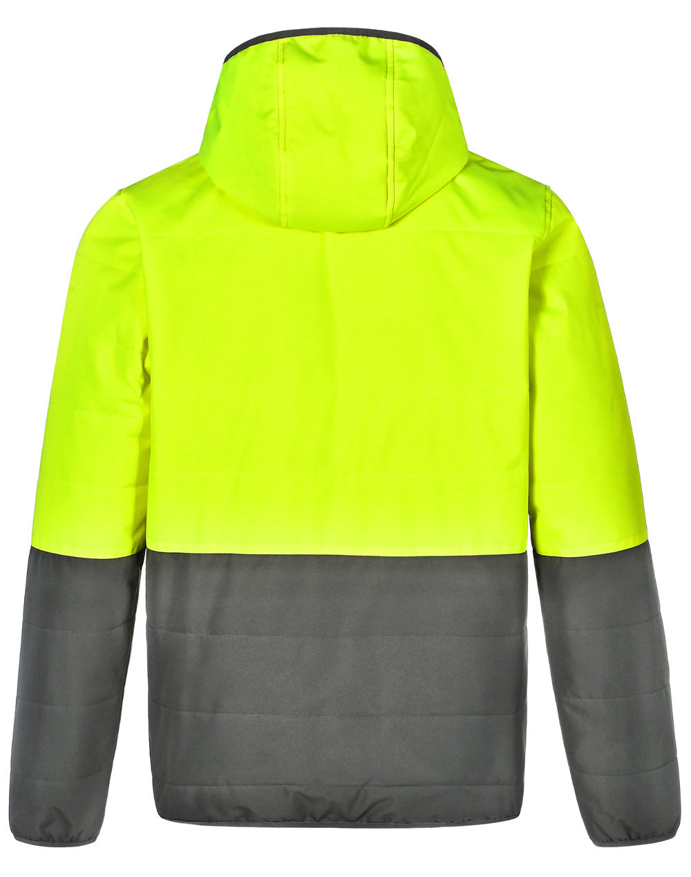 [SW80] Hi-Vis Quilted Two Tone Safety Jacket