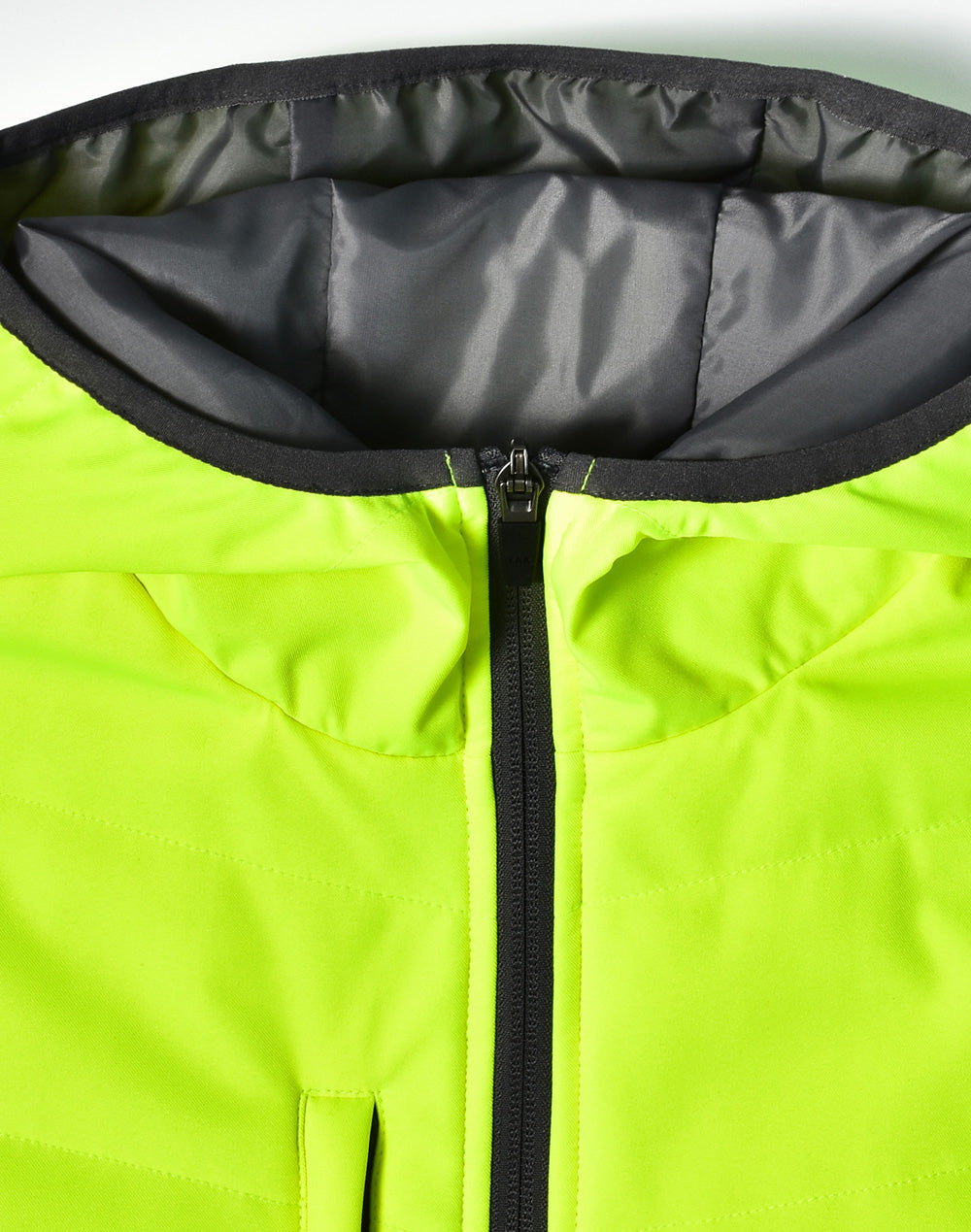 [SW80] Hi-Vis Quilted Two Tone Safety Jacket