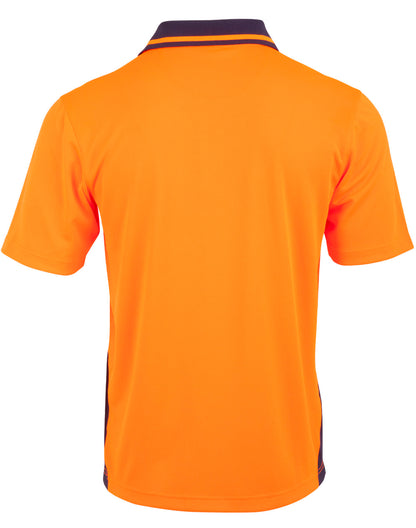 [SW81] Unisex Hi-Vis Bamboo Charcoal S/S Polo