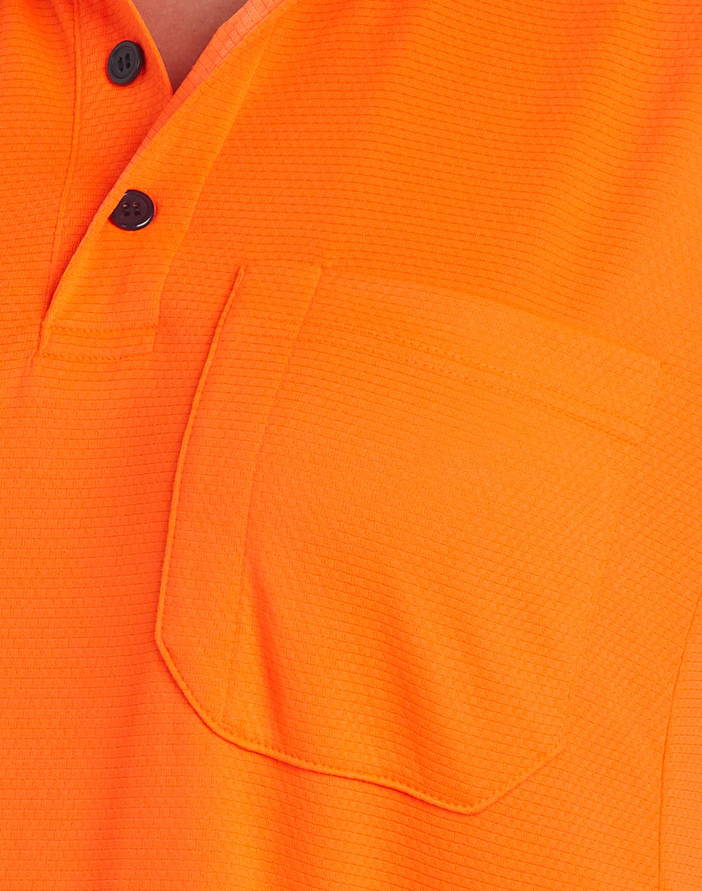 [SW81] Unisex Hi-Vis Bamboo Charcoal S/S Polo