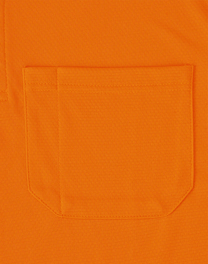 [SW81] Unisex Hi-Vis Bamboo Charcoal S/S Polo