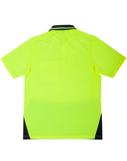 [SW81] Unisex Hi-Vis Bamboo Charcoal S/S Polo