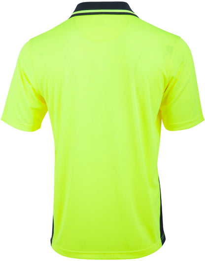 [SW81] Unisex Hi-Vis Bamboo Charcoal S/S Polo