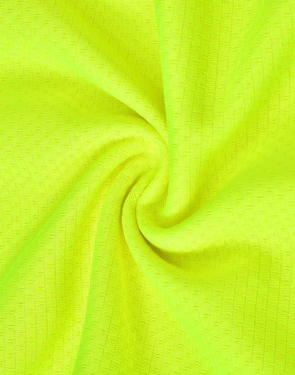 [SW81] Unisex Hi-Vis Bamboo Charcoal S/S Polo