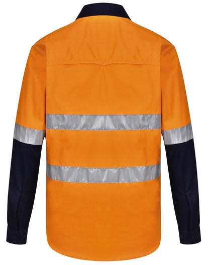 [SW82] Hi-Vis Cool-Breeze Safety L/S Shirt (Generic Tape)