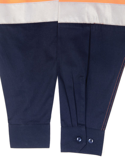 [SW82] Hi-Vis Cool-Breeze Safety L/S Shirt (Generic Tape)