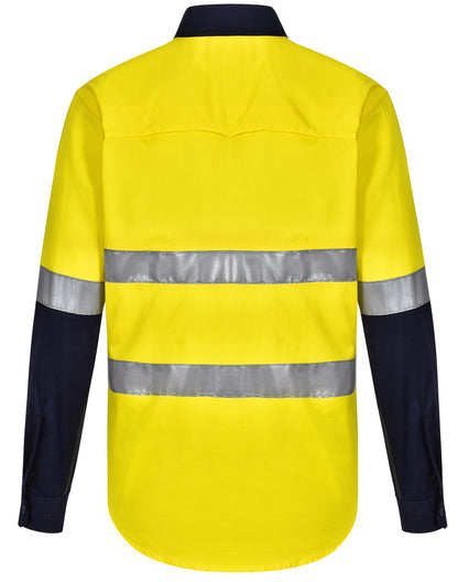 [SW82] Hi-Vis Cool-Breeze Safety L/S Shirt (Generic Tape)