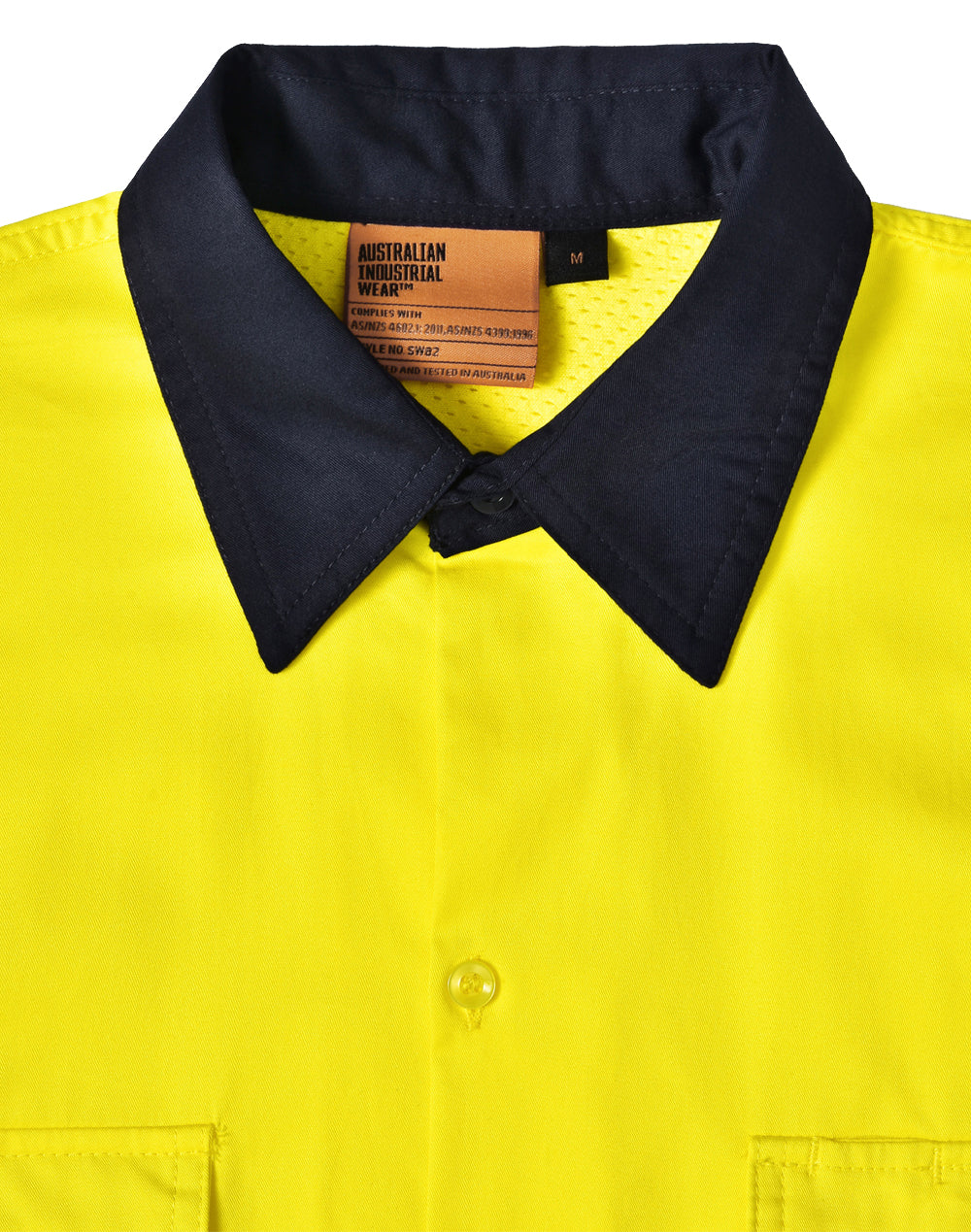 [SW82] Hi-Vis Cool-Breeze Safety L/S Shirt (Generic Tape)