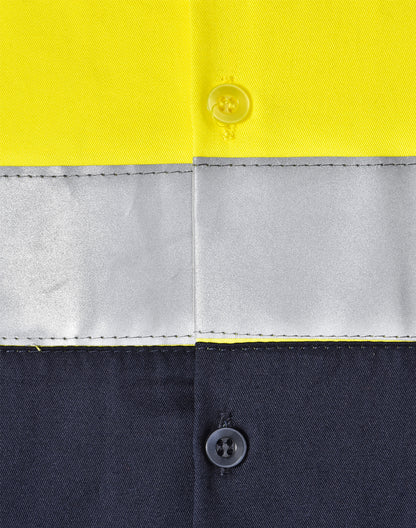 [SW82] Hi-Vis Cool-Breeze Safety L/S Shirt (Generic Tape)