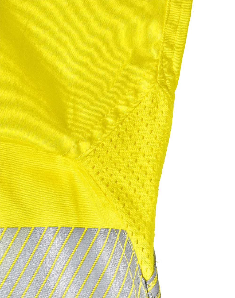 [SW83] Hi-Vis Cool-Breeze Safety L/S Shirt (Segmented Tape)