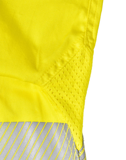 [SW83] Hi-Vis Cool-Breeze Safety L/S Shirt (Segmented Tape)