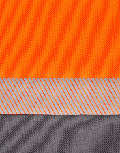 [SW85] Unisex Cooldry Segmented Safety S/S Polo