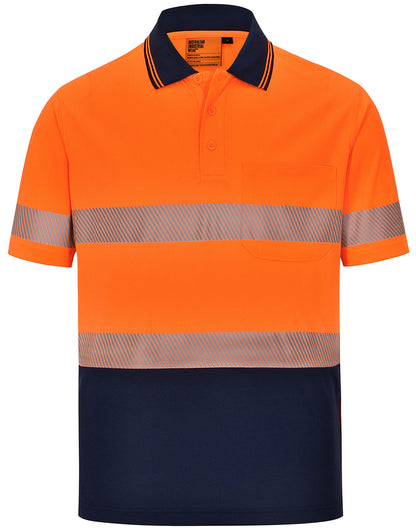 [SW85] Unisex Cooldry Segmented Safety S/S Polo