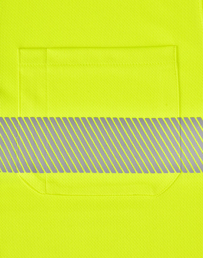 [SW85] Unisex Cooldry Segmented Safety S/S Polo