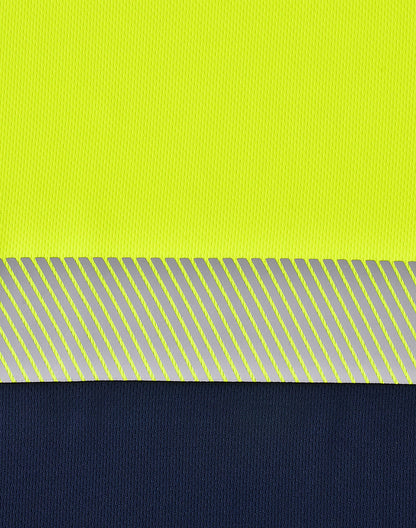 [SW85] Unisex Cooldry Segmented Safety S/S Polo