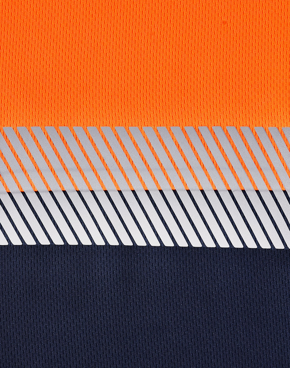 [SW86] Unisex Cooldry Segmented Safety L/S Polo