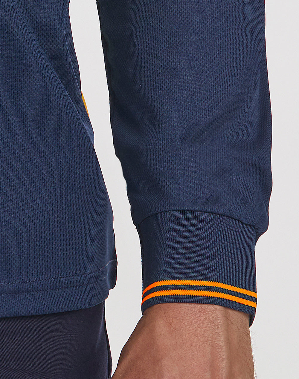 [SW86] Unisex Cooldry Segmented Safety L/S Polo