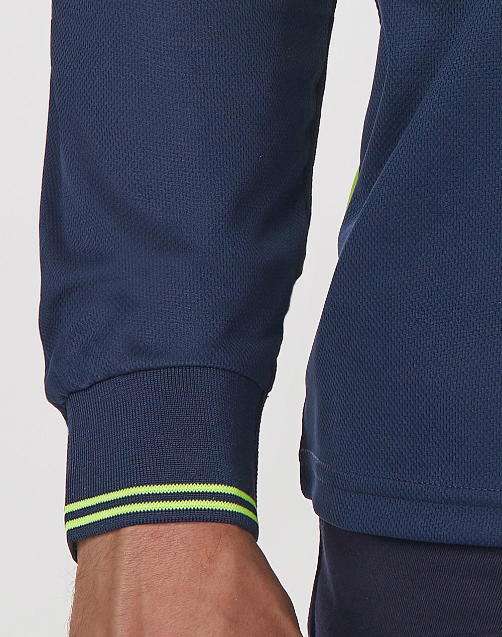 [SW86] Unisex Cooldry Segmented Safety L/S Polo