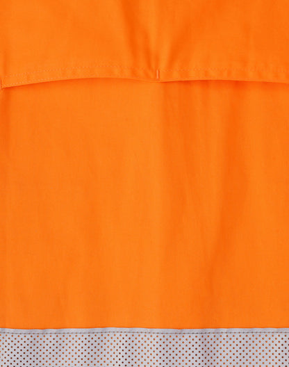 [SW87] Hi Vis Cool-Breeze Closed Front L/S Shirt (Perforated Tape)