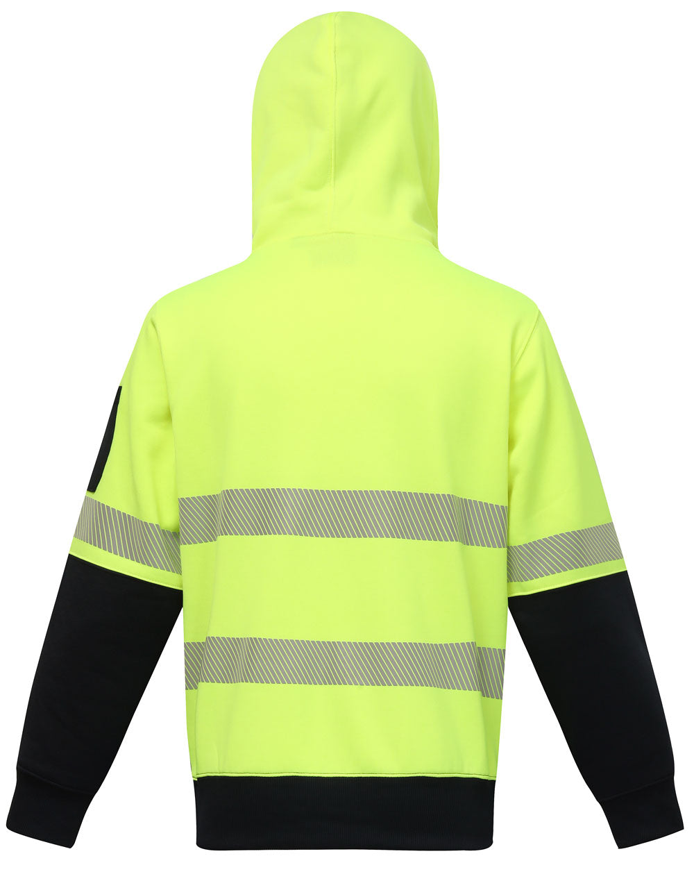 [SW88] Hi-Vis Two Tone Safety Hoodie With Segmented Tapes
