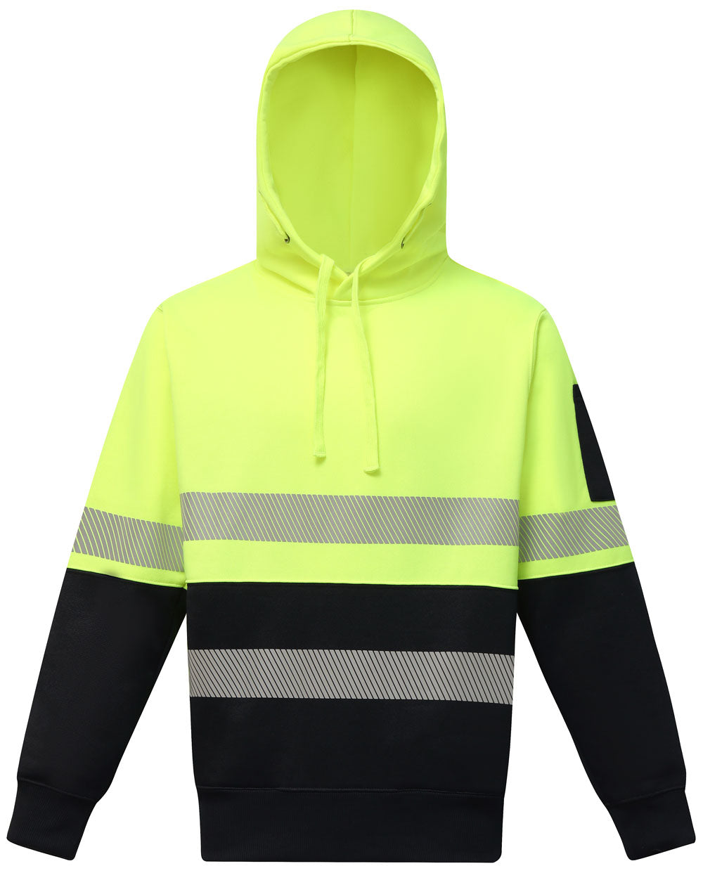 [SW88] Hi-Vis Two Tone Safety Hoodie With Segmented Tapes