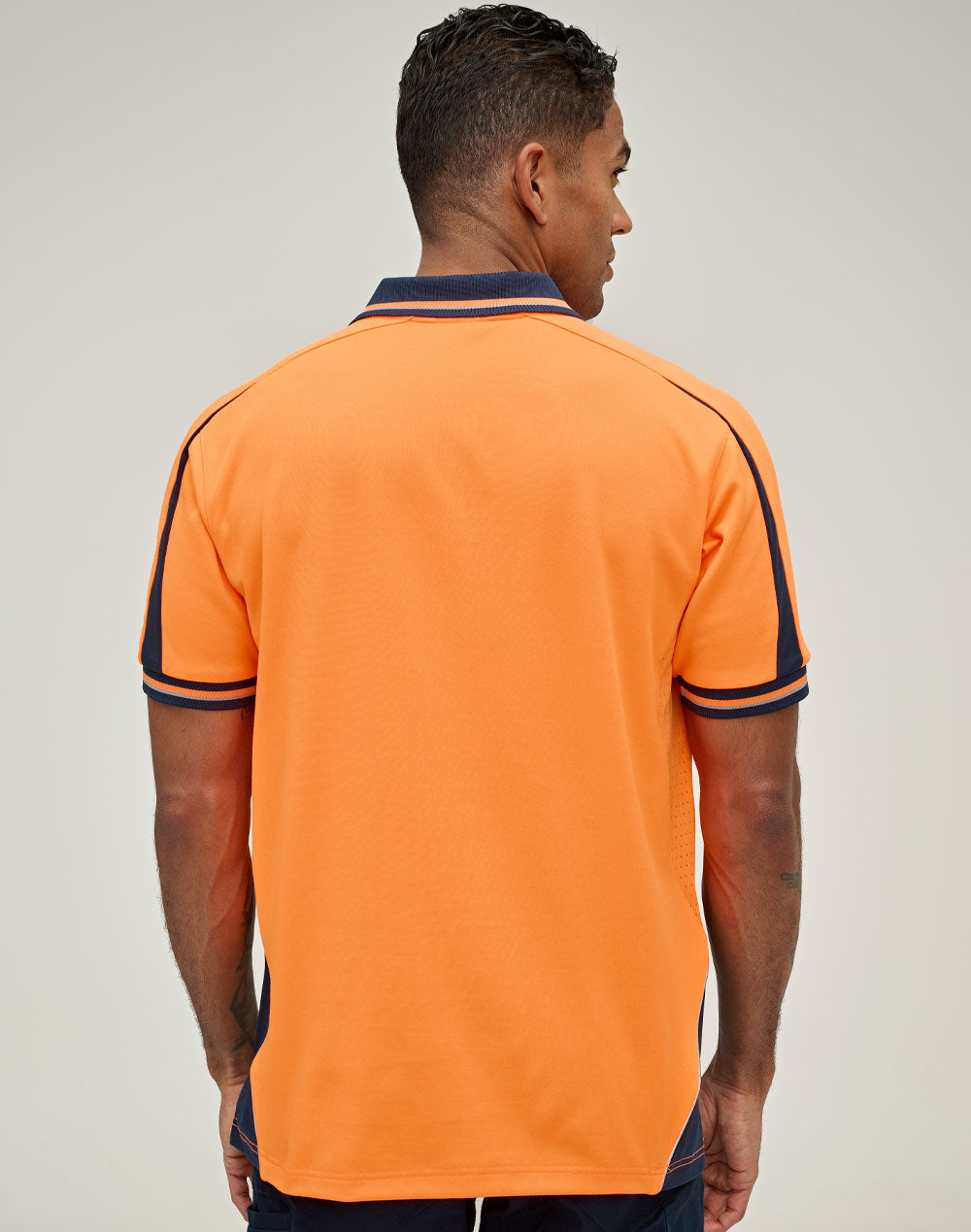 [SW89] Hi-Vis Sustainable Cool-Breeze Truedry Safety S/S Polo