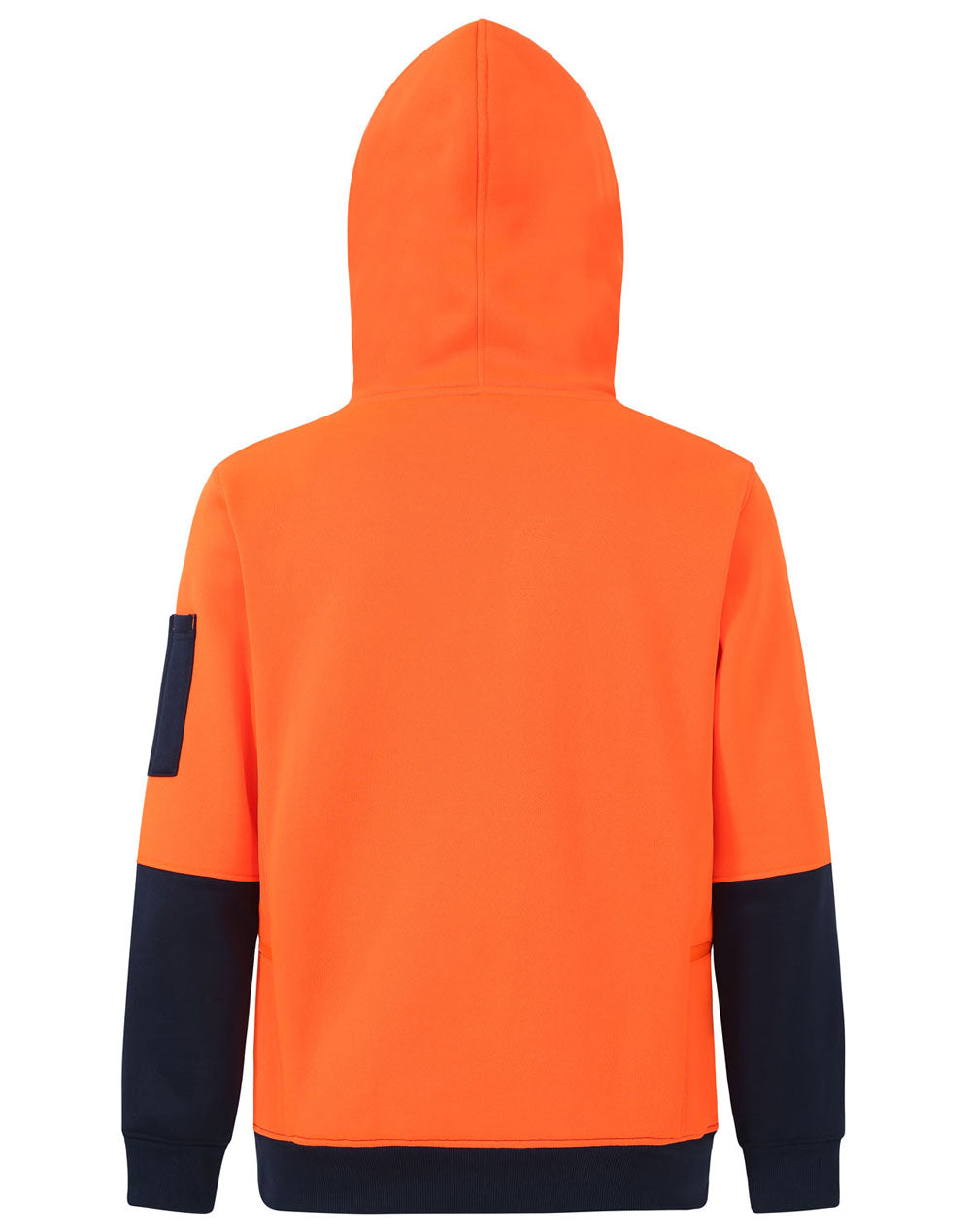 [SW91] Hi-Vis Two Tone Water Resistant Fleece Hoodie