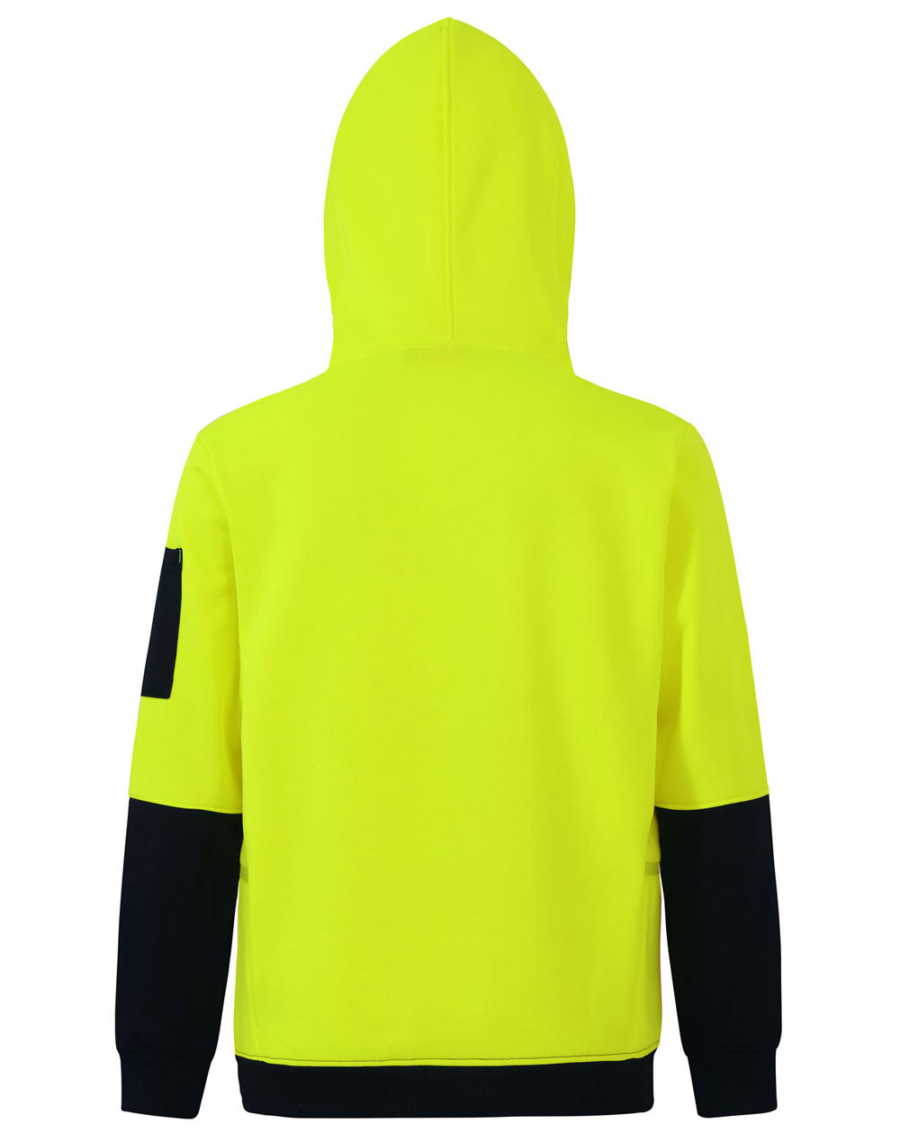 [SW91] Hi-Vis Two Tone Water Resistant Fleece Hoodie