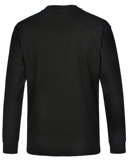 [TS02] mens cotton crew neck L/S tee