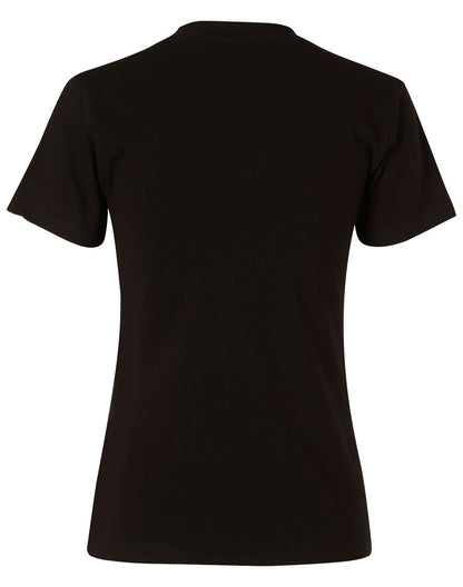 [TS04A] Ladies' V-Neck S/S Tee