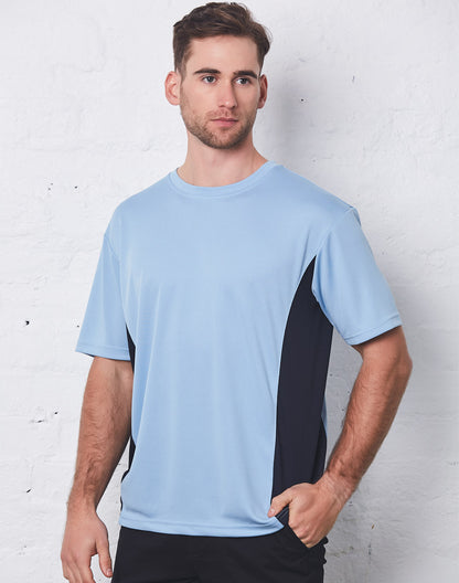 [TS12] CoolDry short sleeve contrast tee