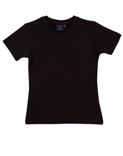 [TS15] Ladies' fitted strch tee (200gsm)