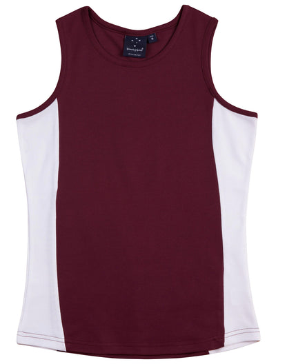 [TS17] ladies truedry contrast singlet