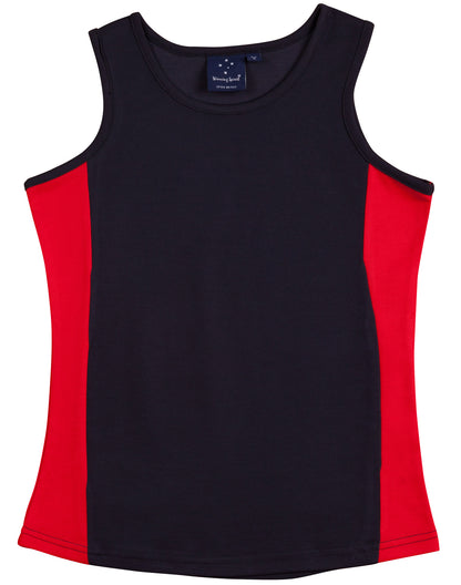[TS17] ladies truedry contrast singlet