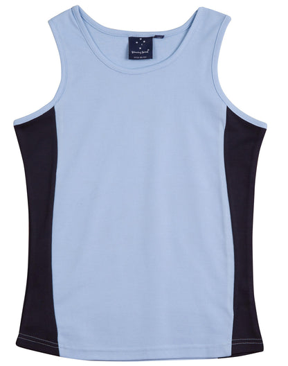 [TS17] ladies truedry contrast singlet