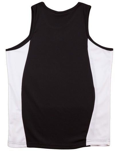 [TS19K] Kid's truedry contrast mesh singlet