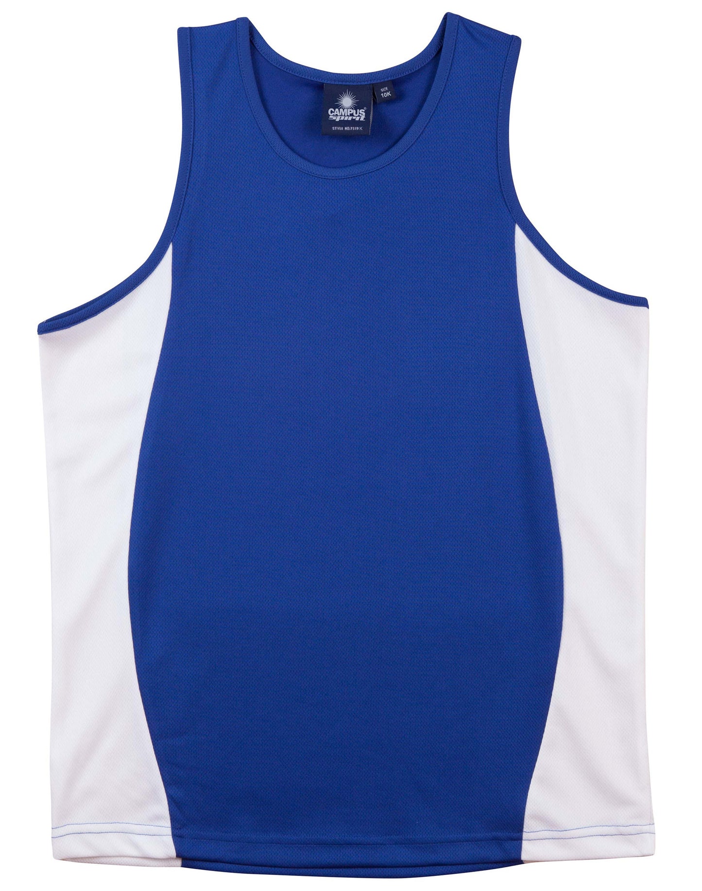 [TS19K] Kid's truedry contrast mesh singlet
