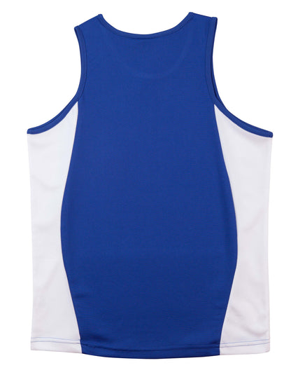 [TS19K] Kid's truedry contrast mesh singlet