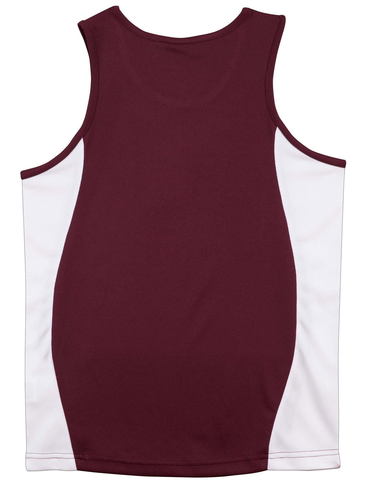 [TS19A] Men's Truedry Contrast Mesh Singlet