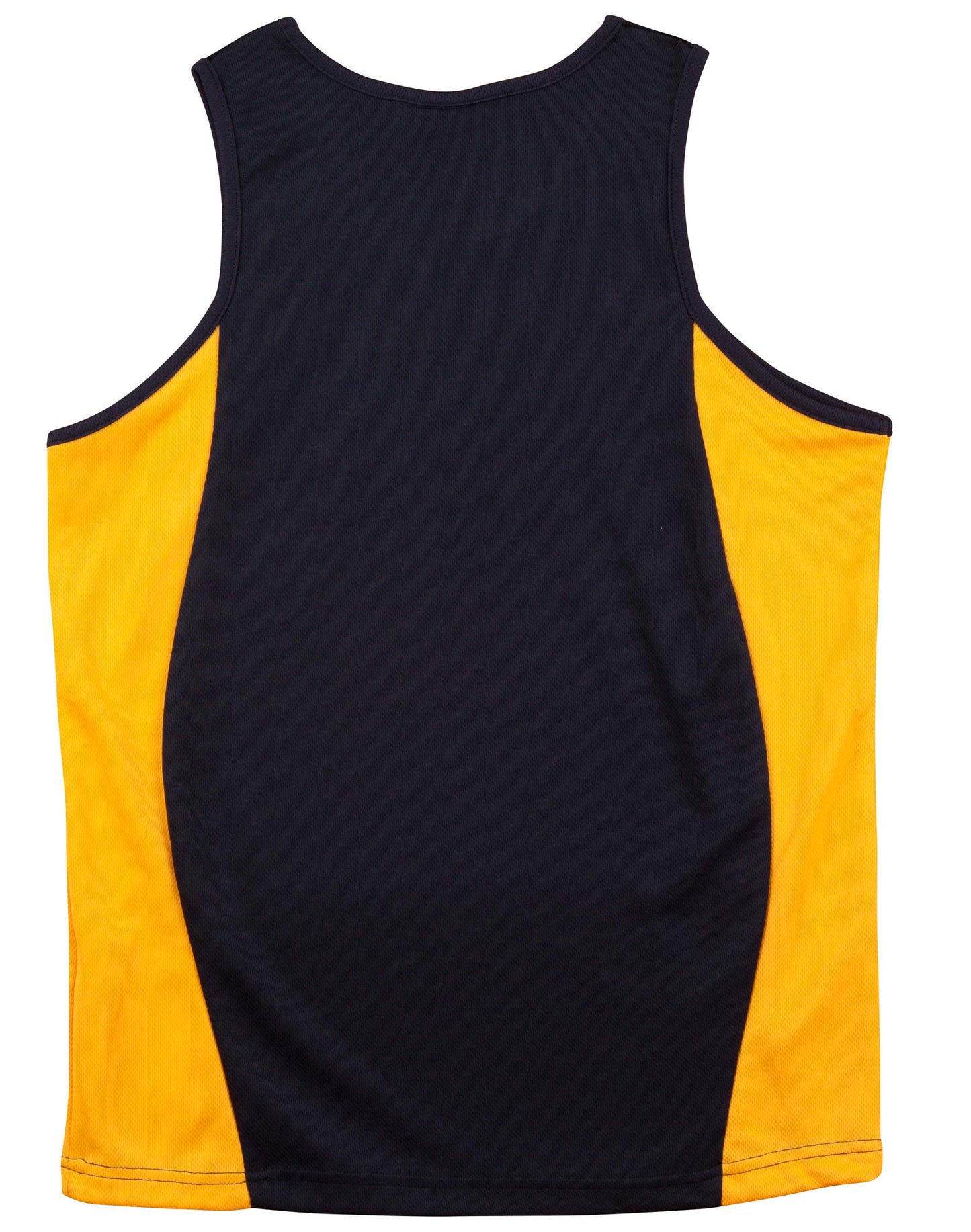 [TS19A] Men's Truedry Contrast Mesh Singlet