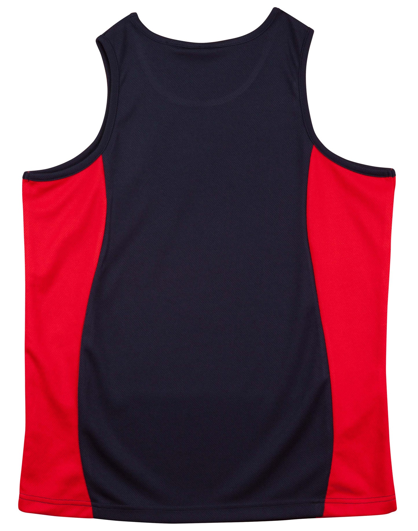[TS19A] Men's Truedry Contrast Mesh Singlet
