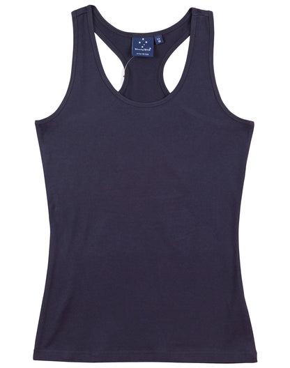 [TS21A] Ladies' Fitted Stretch Singlet