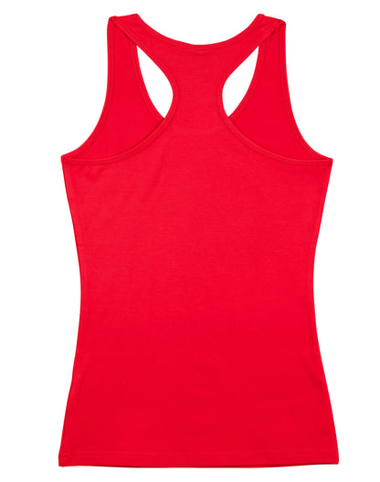 [TS21A] Ladies' Fitted Stretch Singlet