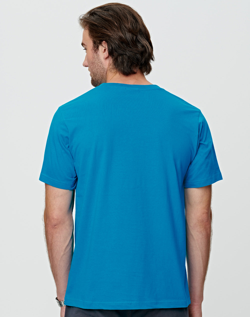 [TS37] Men's Cotton Semi Fitted Tee